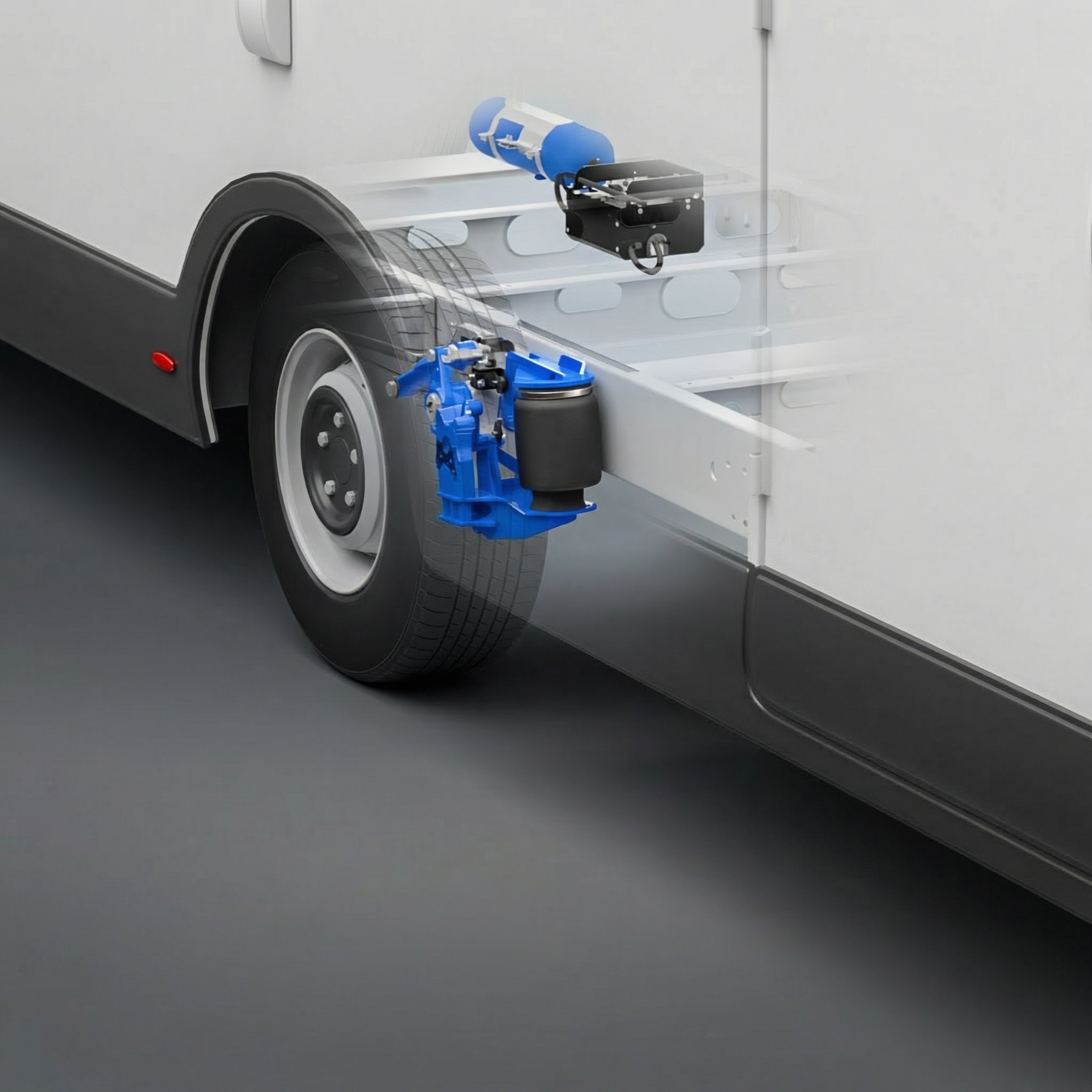 VB-FullAir 4C 2x6 for Adria Supersonic (Mercedes-Benz AL-KO) (twin rear axle) MY2024 to current
