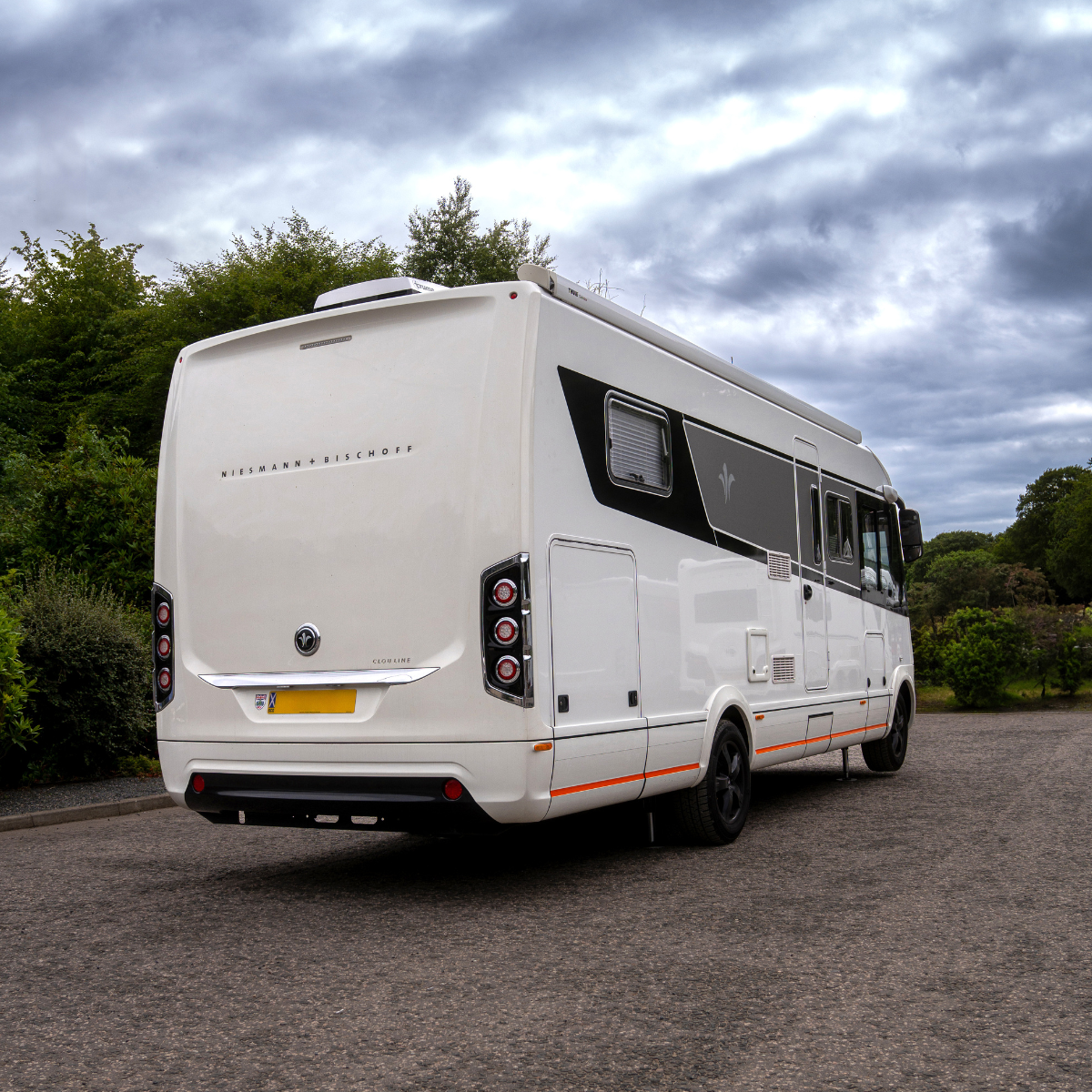 SHR Hydraulik Self-Levelling System for Frankia F-Line (single axle) range 2023-current