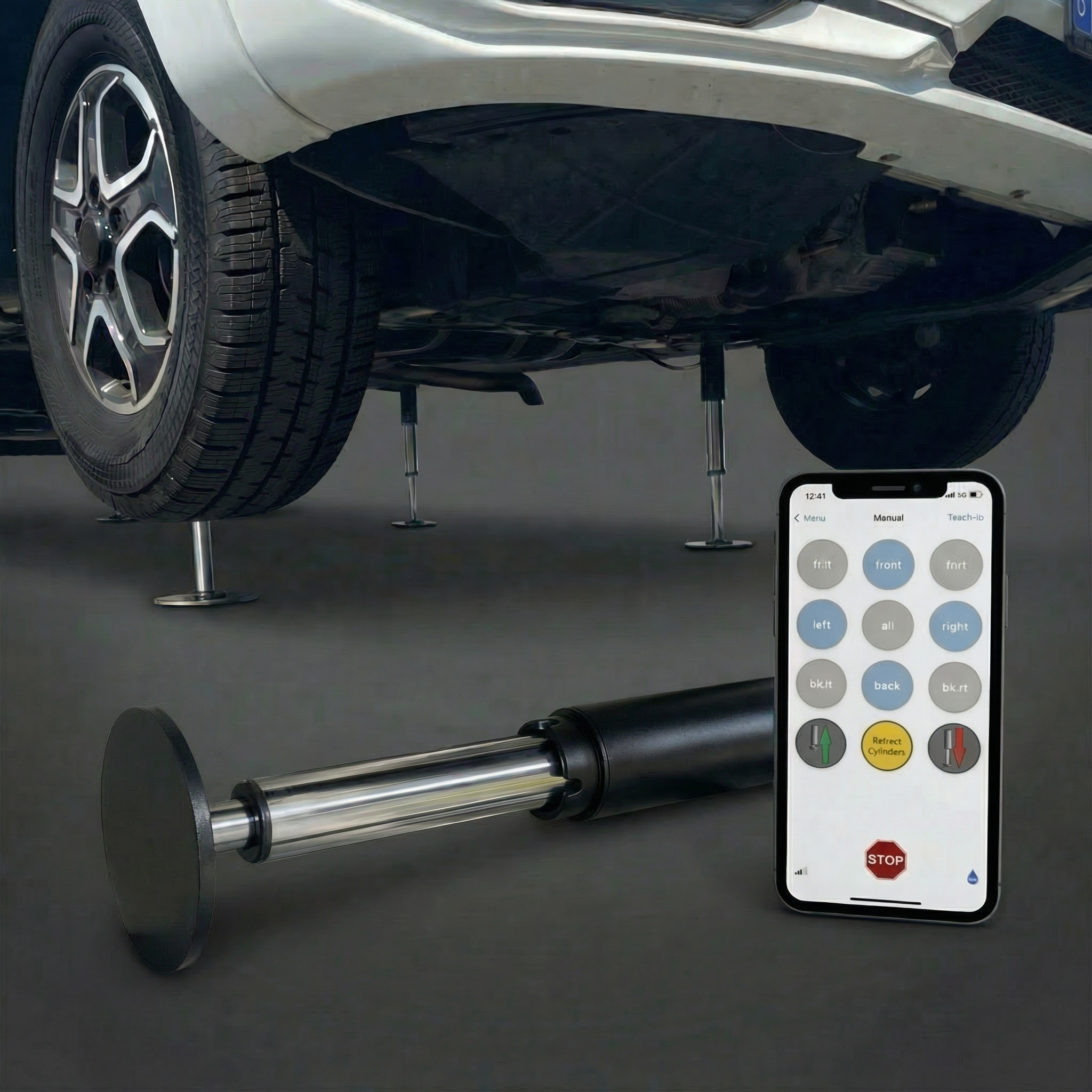 SHR Hydraulik Self-Levelling System for Ford Transit V363 chassis from 2014 to current