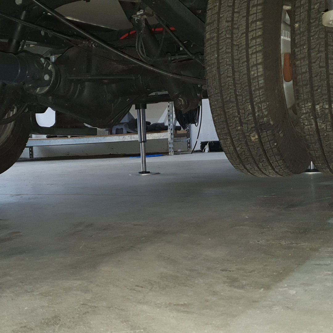 SHR Hydraulik Self-Levelling System for Iveco Daily chassis from 2006 to current