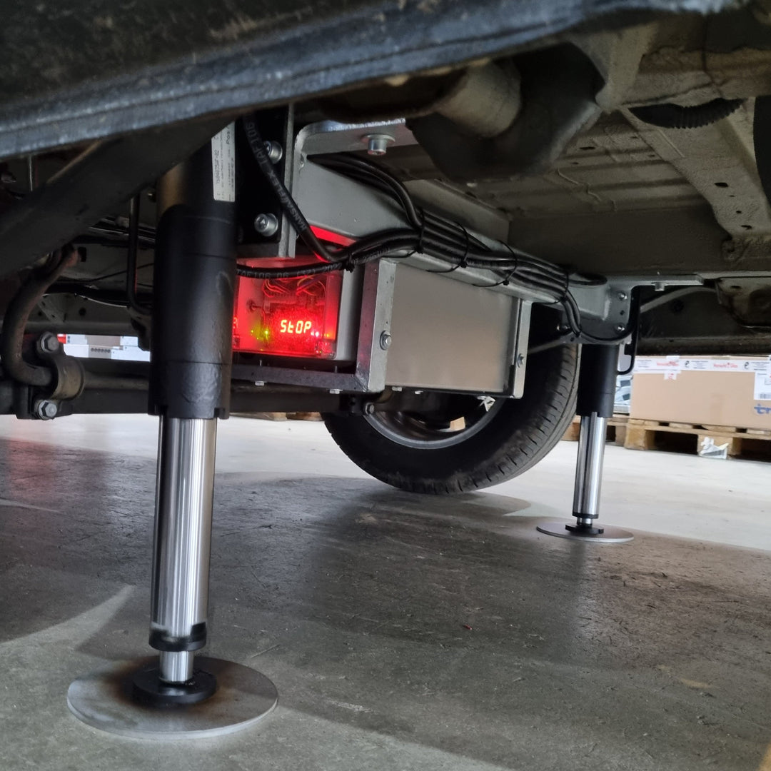 SHR Hydraulik Self-Levelling System for MAN TGE/Volkswagen Crafter chassis from 2017 to current