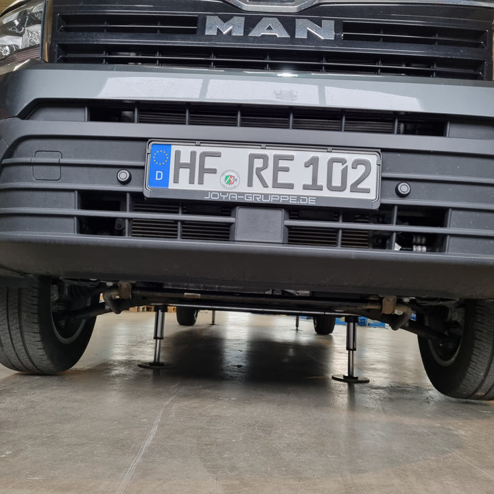 SHR Hydraulik Self-Levelling System for MAN TGE/Volkswagen Crafter chassis from 2017 to current