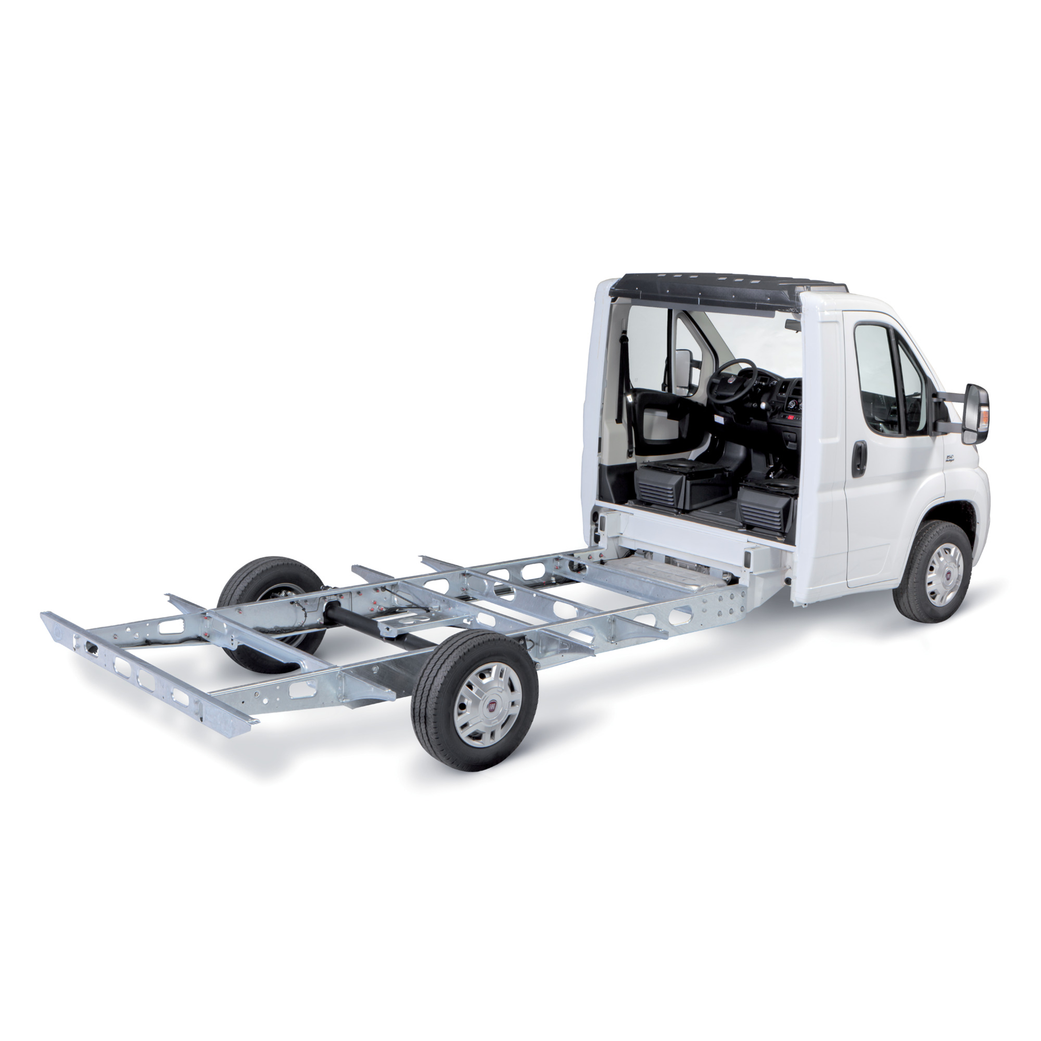 VB-FullAir 2C Rear Axle for Fiat AL-KO 34 degree Tiefrahmen chassis 4x2 X250/X290 2006 to Current