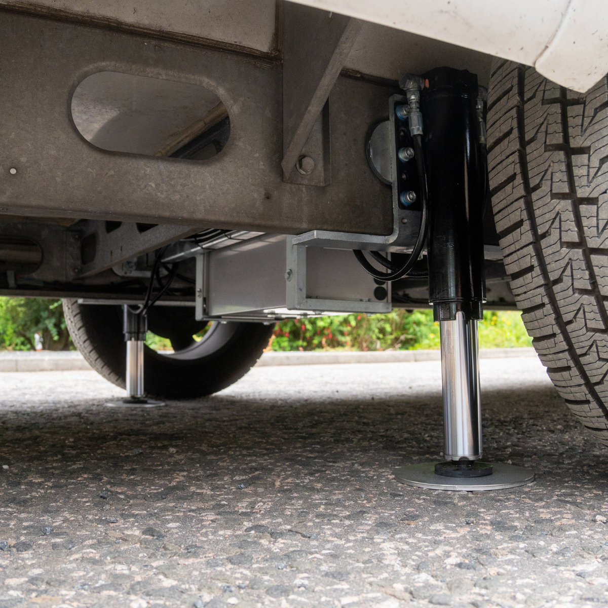 SHR Hydraulik Self-Levelling System for Frankia F-Line (single axle) range 2023-current