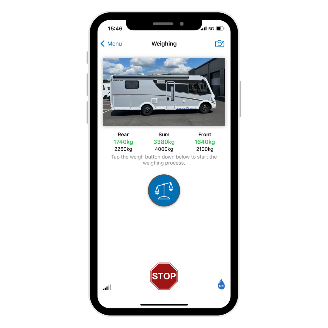 SHR Hydraulik Self-Levelling System for Mercedes-Benz Sprinter VS30 AL-KO chassis from 2018 to current