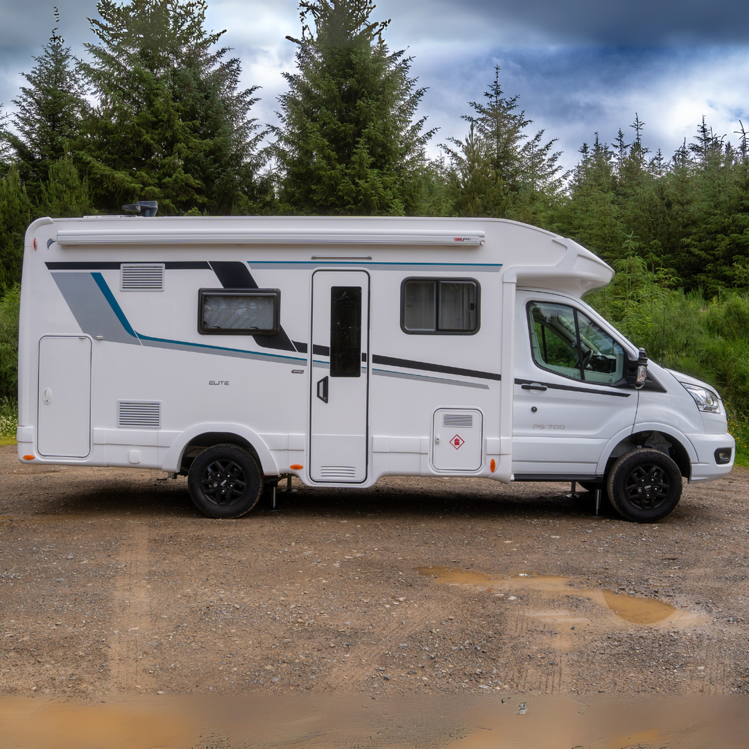 SHR Hydraulik Self-Levelling System for Ford Transit V363 chassis from 2014 to current