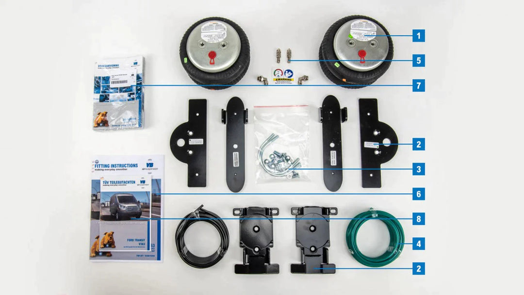 VB-SemiAir Base Kit for Ford Transit Custom V362 2013-Current
