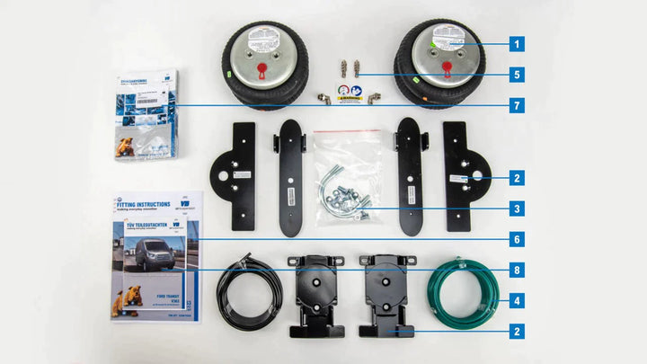 VB-SemiAir Base Kit for Ford Transit Custom V362 2013-Current